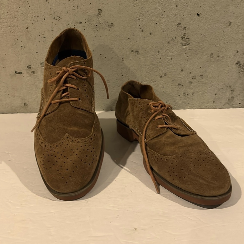 Sperry Top Sider Gold Cup Wingtip Brown Boat Shoes - Size 11